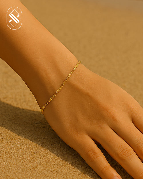 18k gold plated GOLD SECRETS bracelet