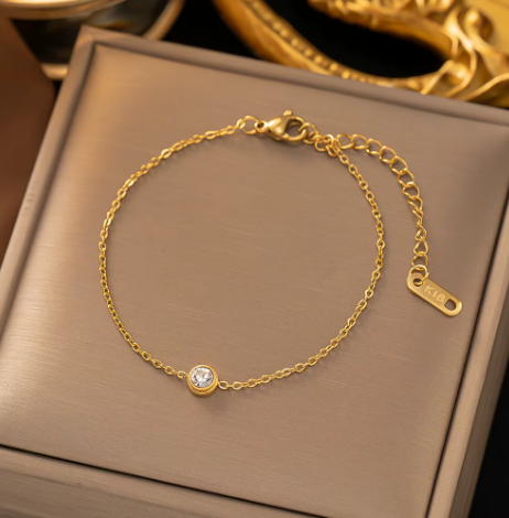 18k Gold Plated Luxe Gleam Bracelet
