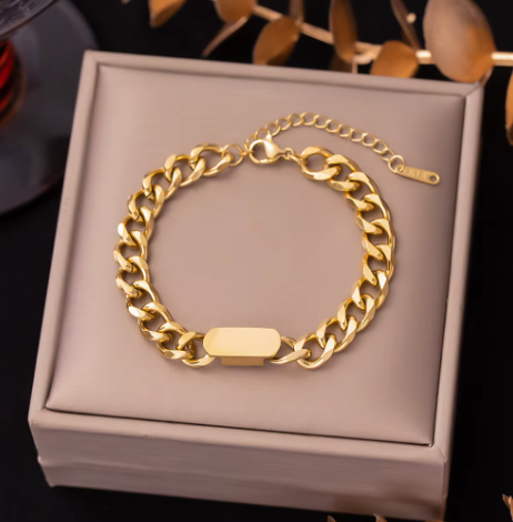 Or&elegance 18k gold plated bracelet